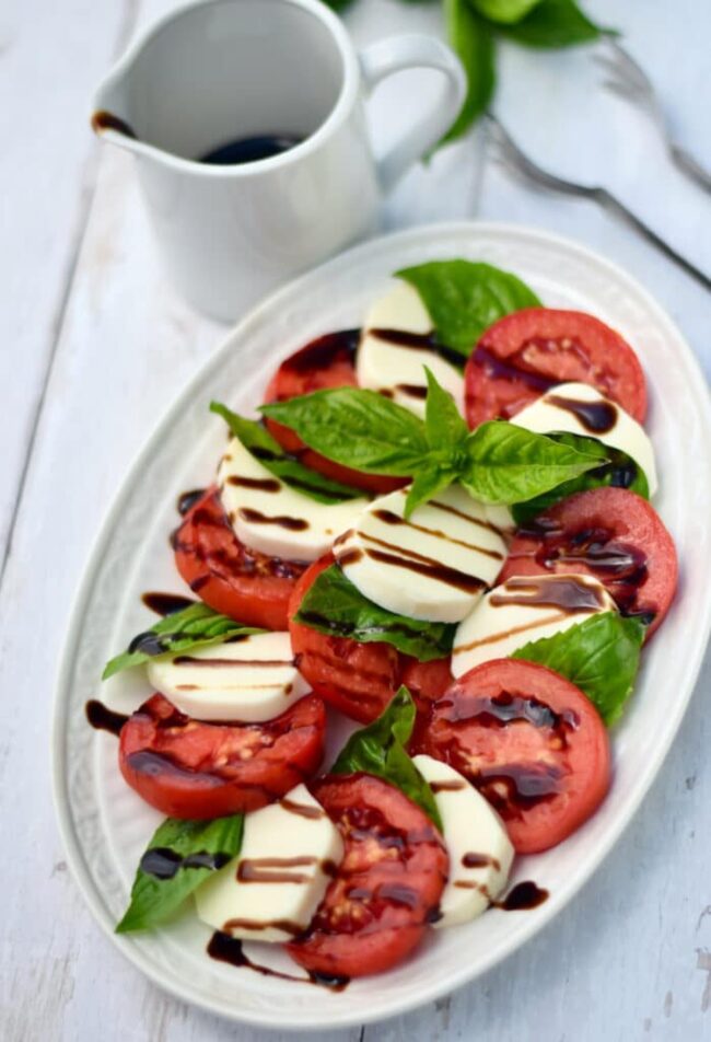 Tomato Mozzarella Basil Salad