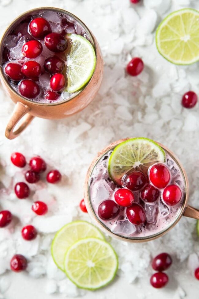 Cranberry Moscow Mule