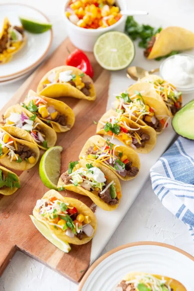 Mini Beef Tacos