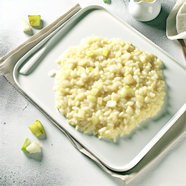 Creamy Hearts of Palm Risotto