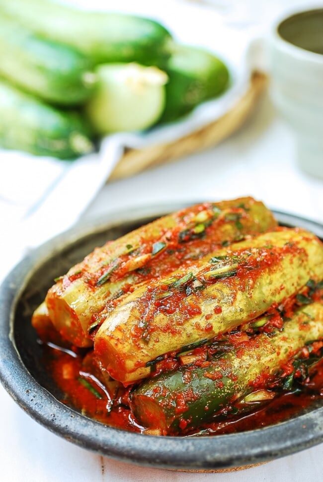 Cucumber Kimchi (Oi Sobagi)