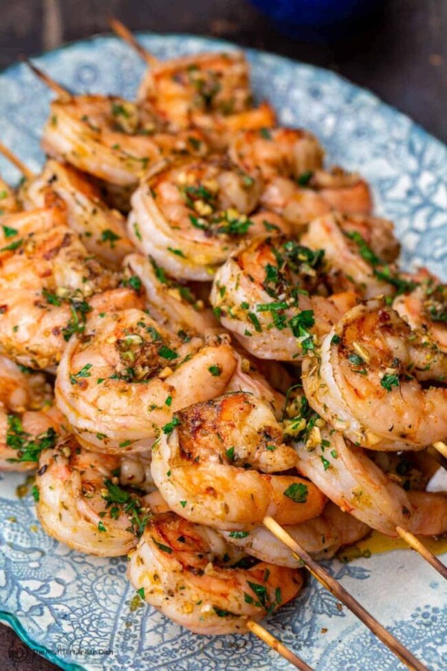 Mediterranean Grilled Shrimp