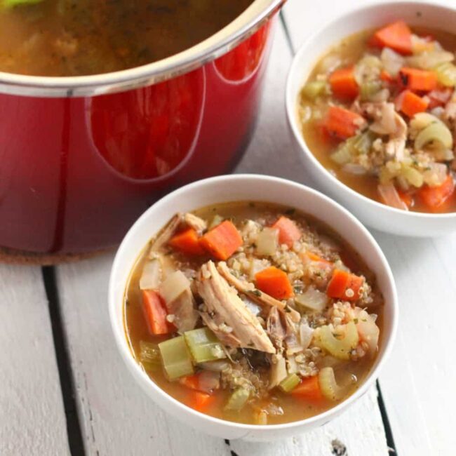 Turkey and Quinoa Soup