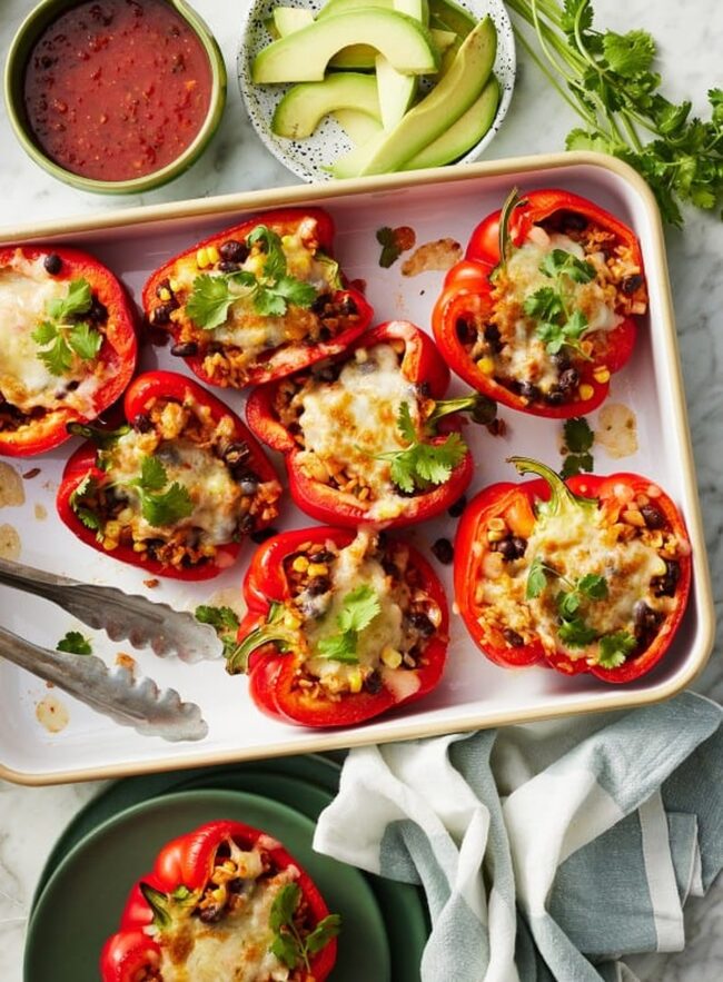 Vegetarian Stuffed Peppers