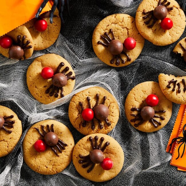 Creepy Crawly Spider Cookies
