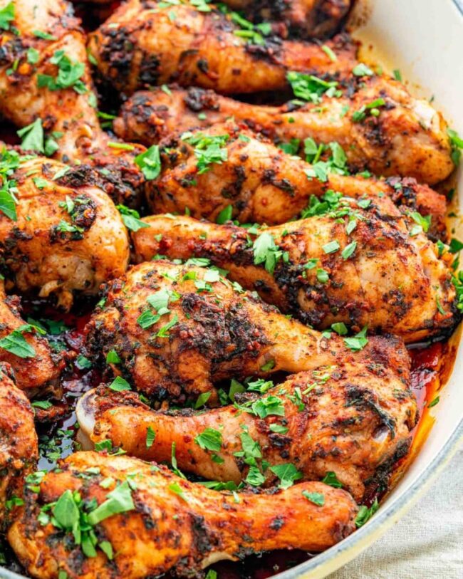 Paprika Baked Chicken Drumsticks