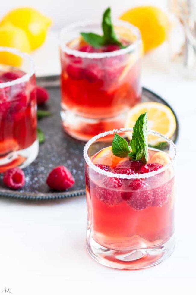 Raspberry Limoncello Prosecco