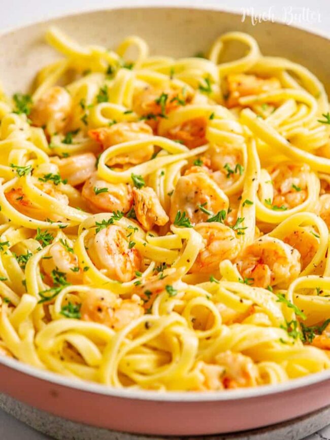 Garlic Butter Shrimp Pasta