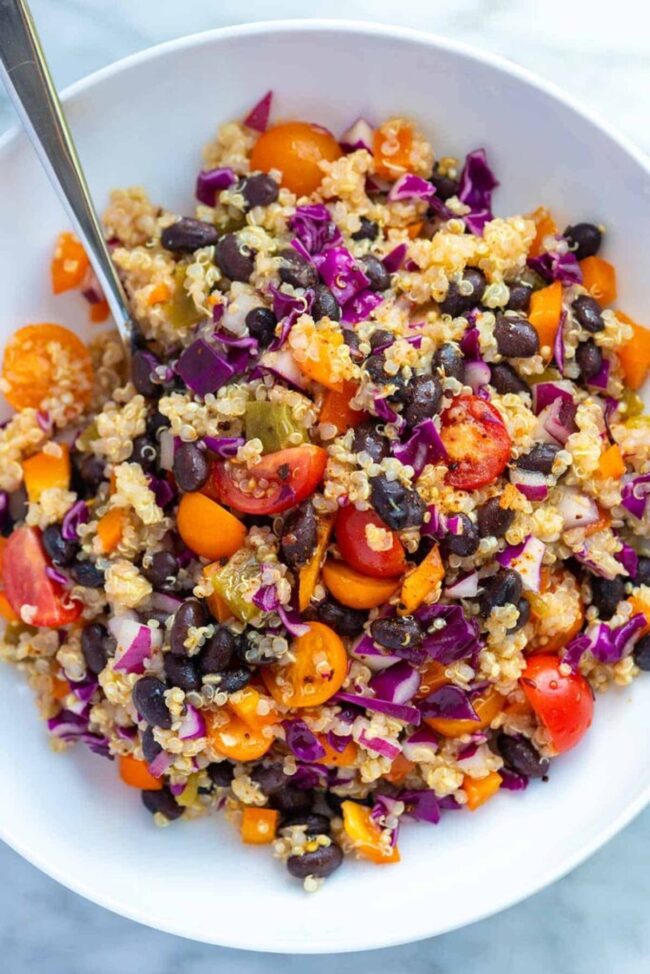 Quinoa Black Bean Salad