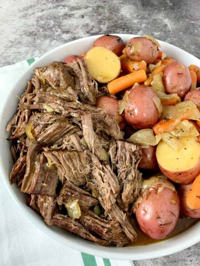 Beef Chuck Roast with Red Potatoes