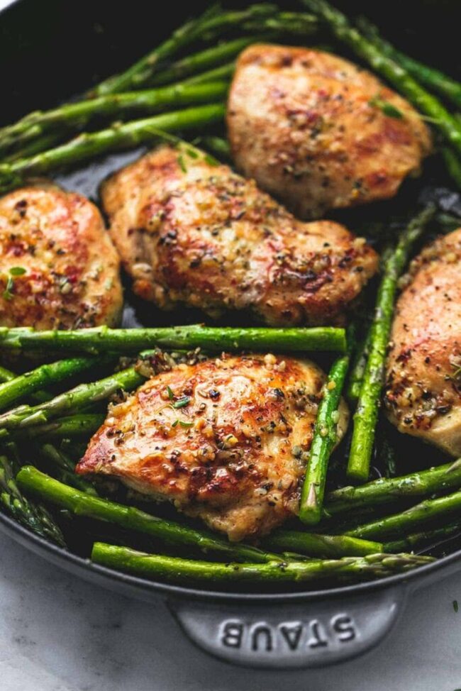 Chicken Breast with Asparagus
