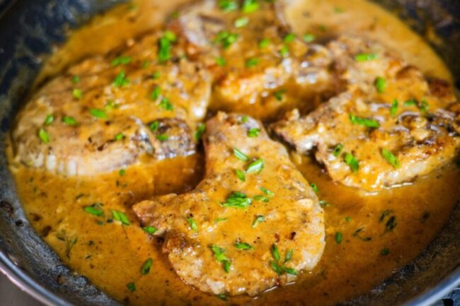 Cajun Smothered Pork Chops
