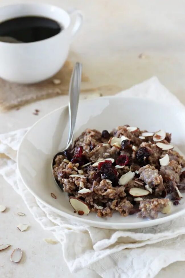 Chai Spiced Oatmeal