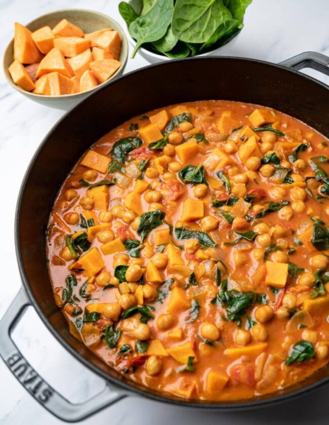 Chickpea and Sweet Potato Stew
