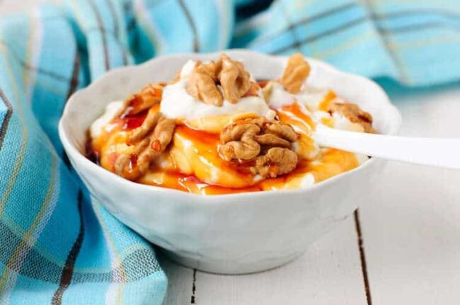 Greek Yogurt with Honey
