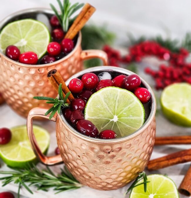 Cranberry Apple Cider Mule