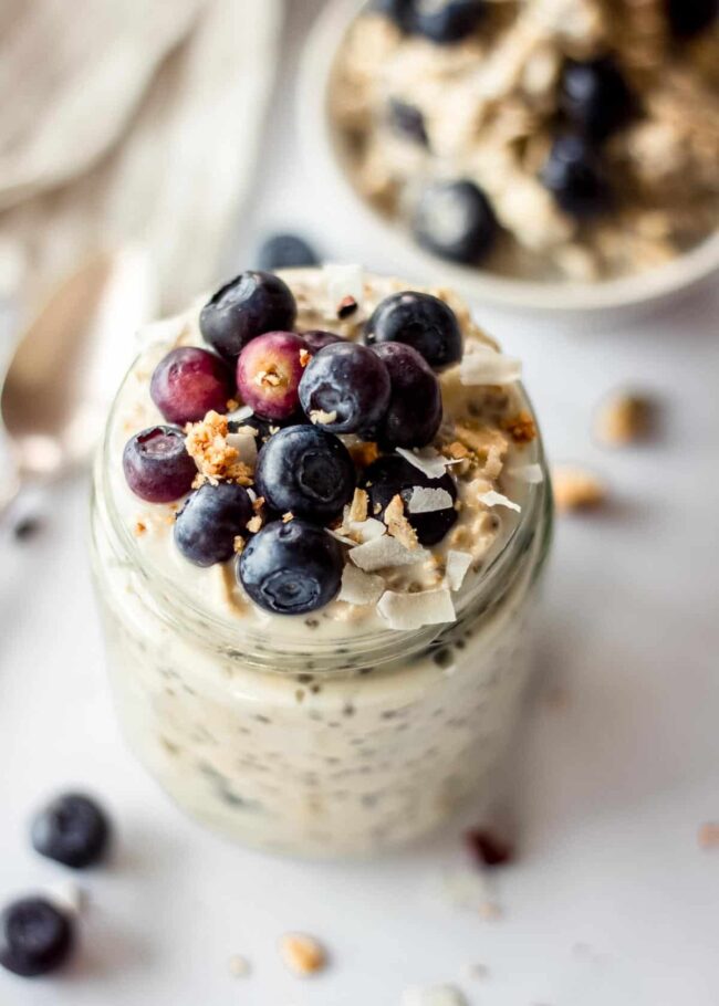 Blueberry Overnight Oats