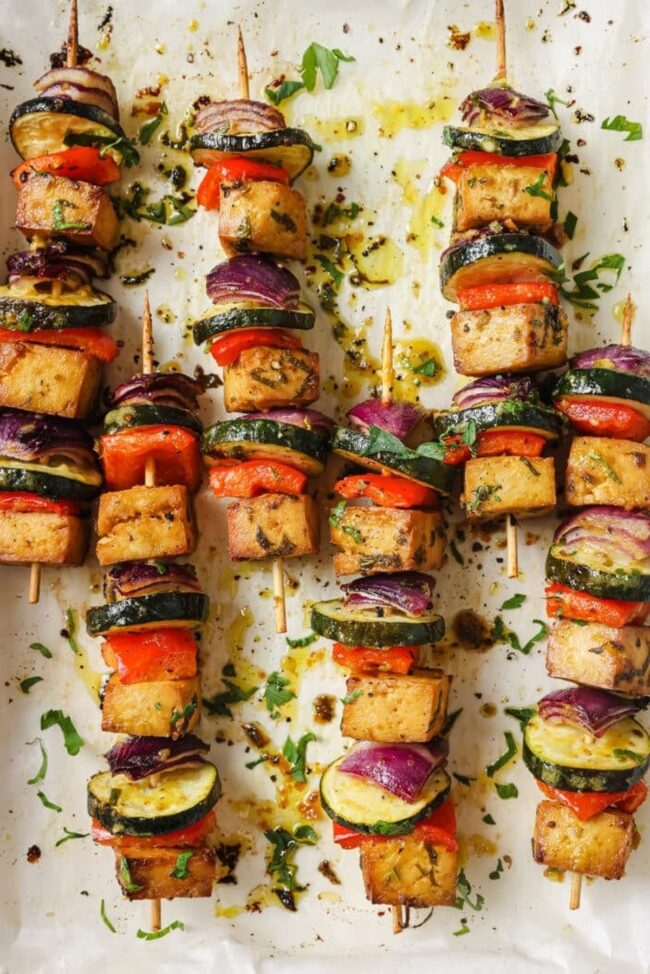 Grilled Tofu Skewers