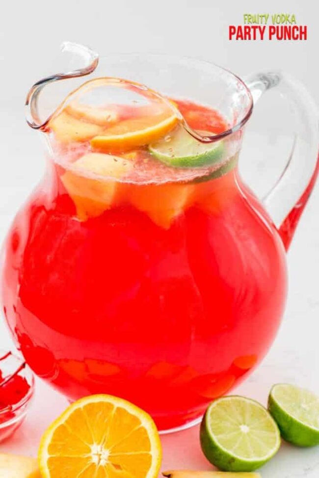 Tropical Citrus Vodka Punch