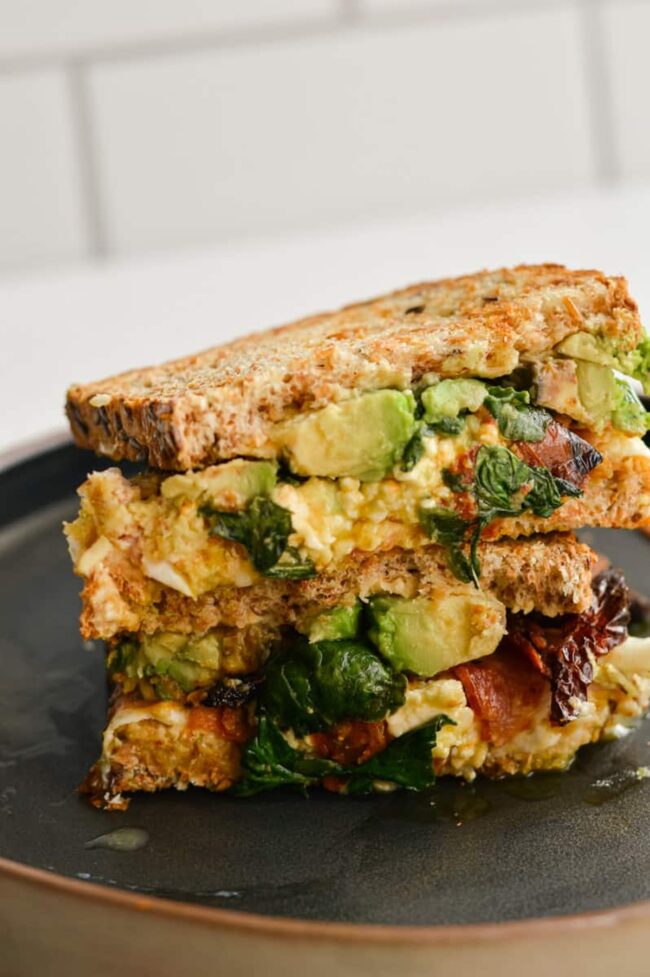 Veggie Breakfast Sandwiches