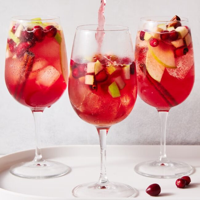 Cranberry Apple Cider Sangria