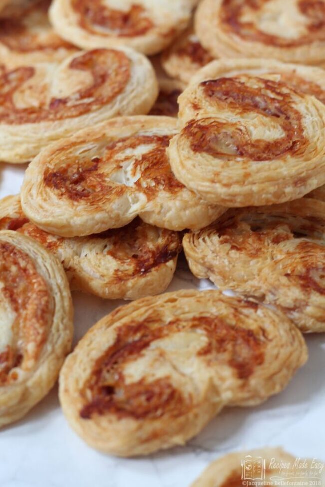 Pancetta and Parmesan Palmiers