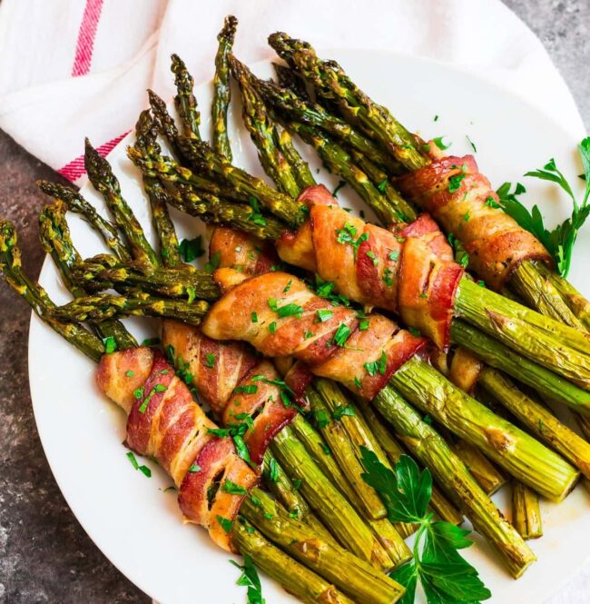 Bacon-Wrapped Asparagus