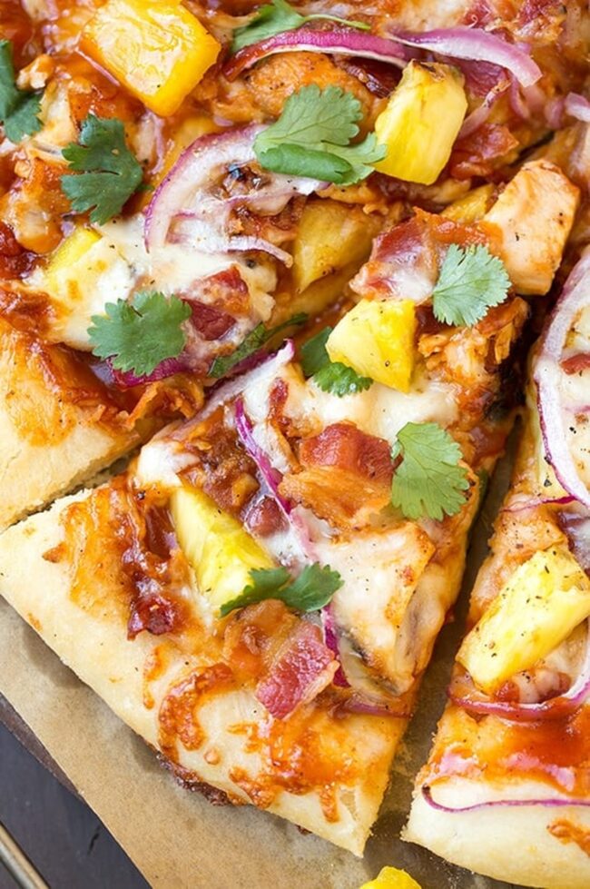 Hawaiian BBQ Pizza