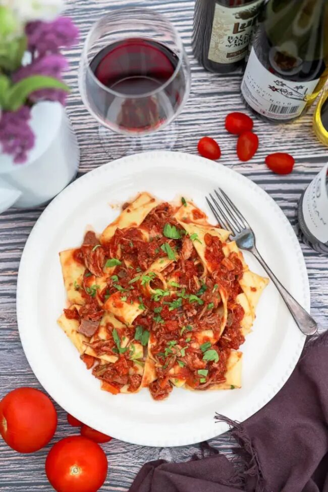 Pappardelle al Cinghiale