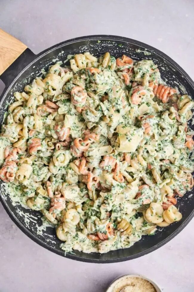 Spinach Artichoke Pasta