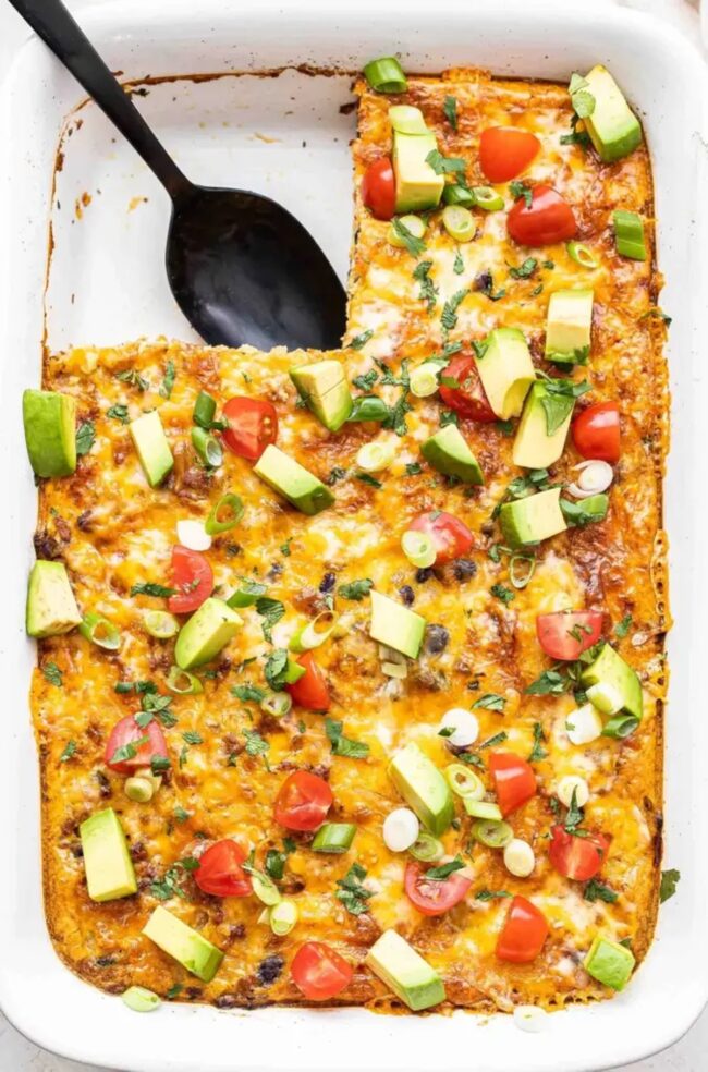 Southwest Breakfast Casserole