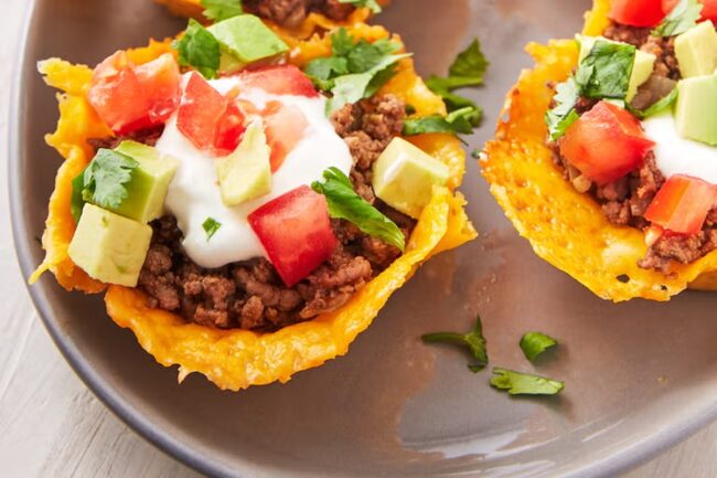 Keto Taco Cups