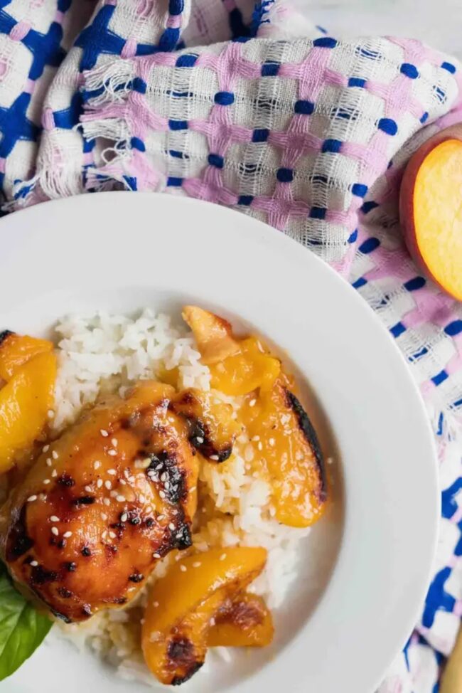 Ginger Peach Chicken