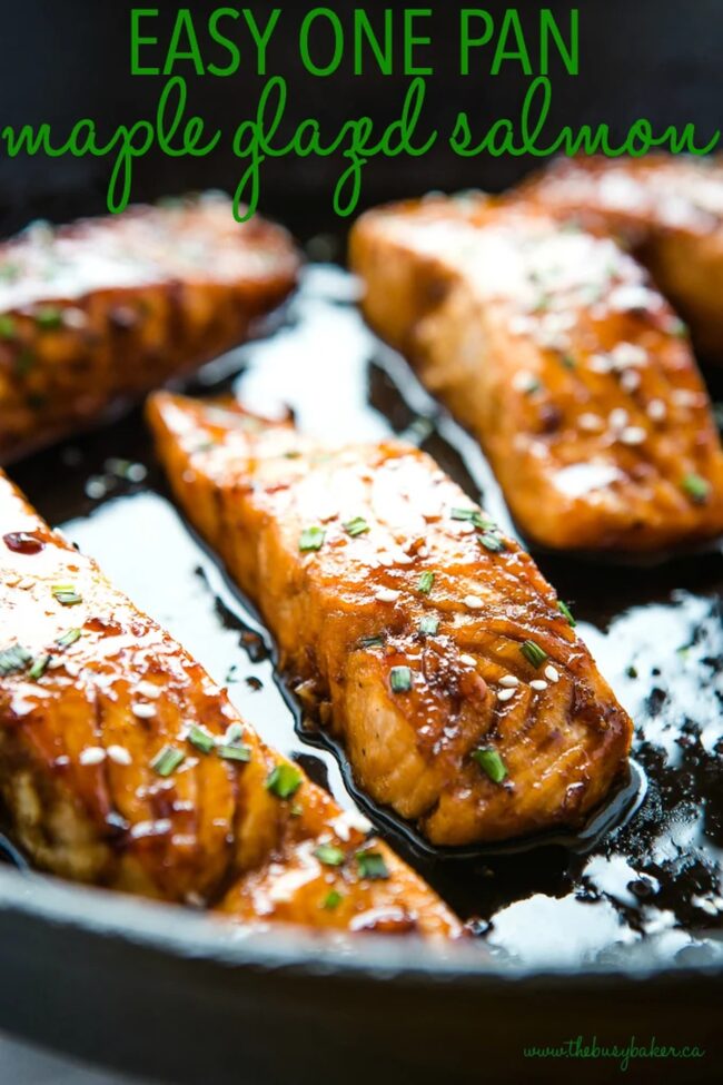 Maple-Glazed Salmon