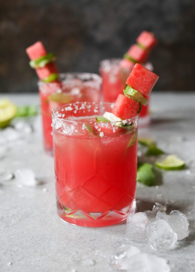 Watermelon Basil Punch