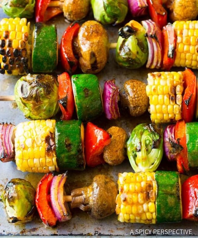 Fajitas with Grilled Vegetables