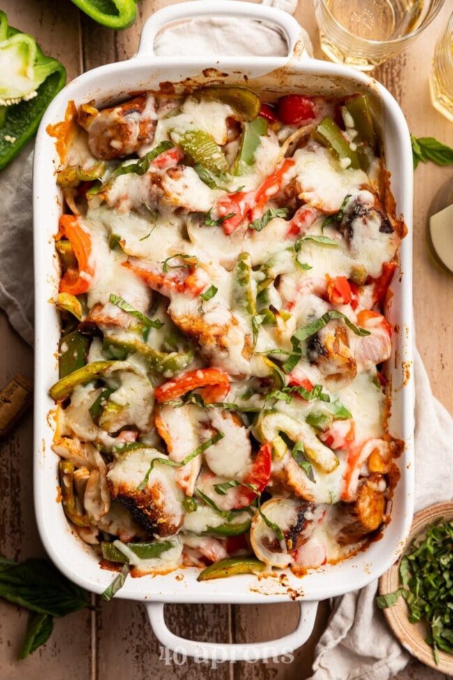 Italian Sausage and Peppers Casserole