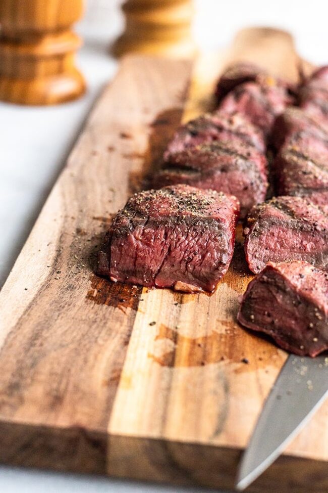 Smoked Venison Steaks