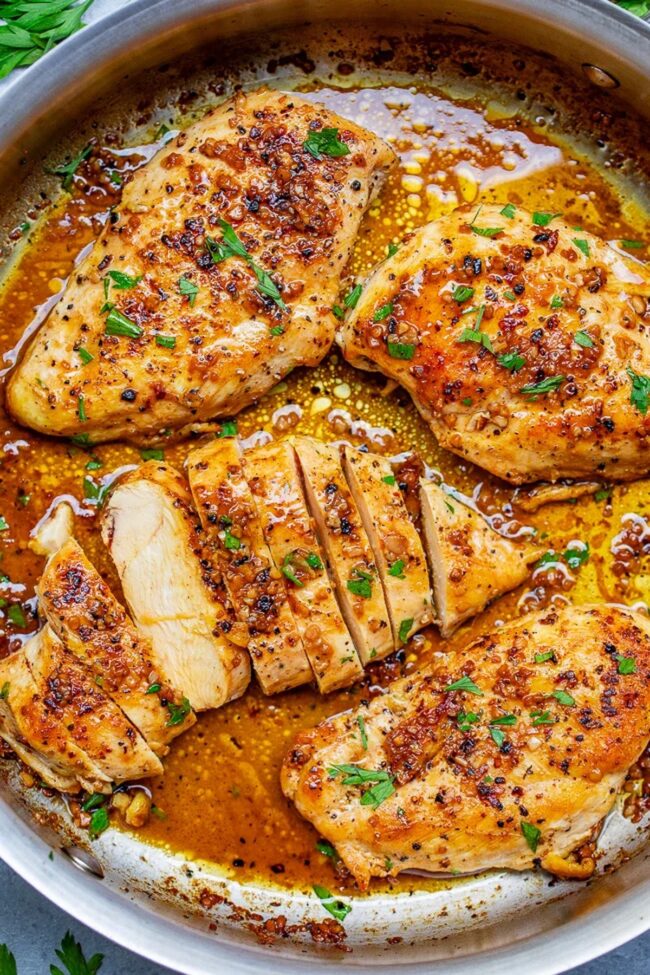 Garlic Butter Chicken Breasts
