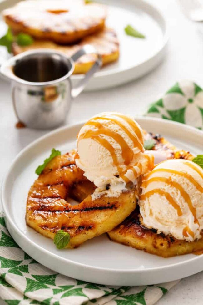 Grilled Pineapple Slices