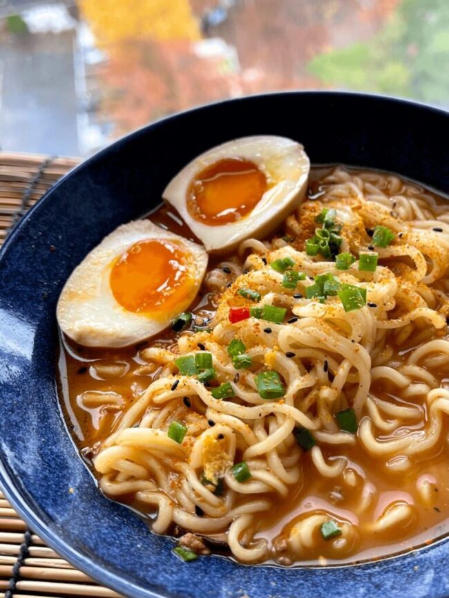 Japanese Ramen Egg Noodles