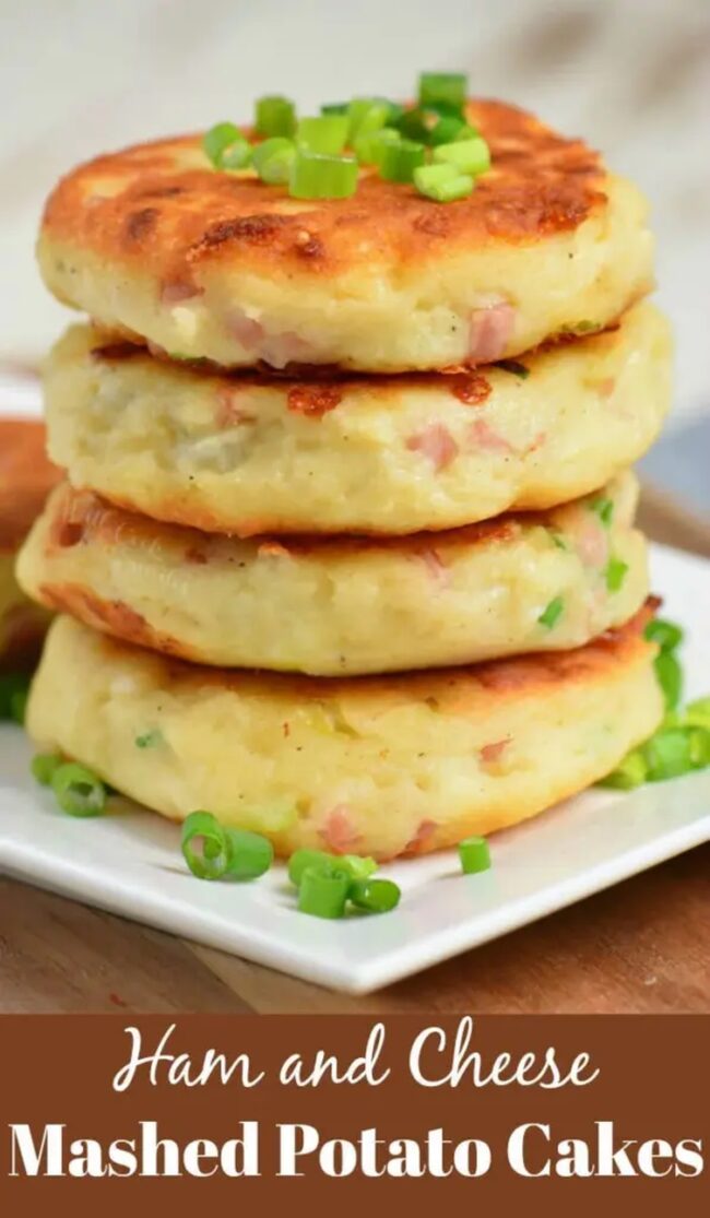 Potato Cakes with Ham