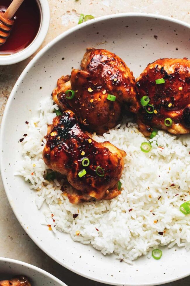 Honey Garlic Chicken Thighs