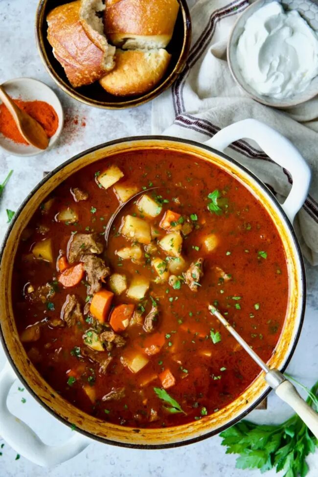 Hungarian Goulash Soup