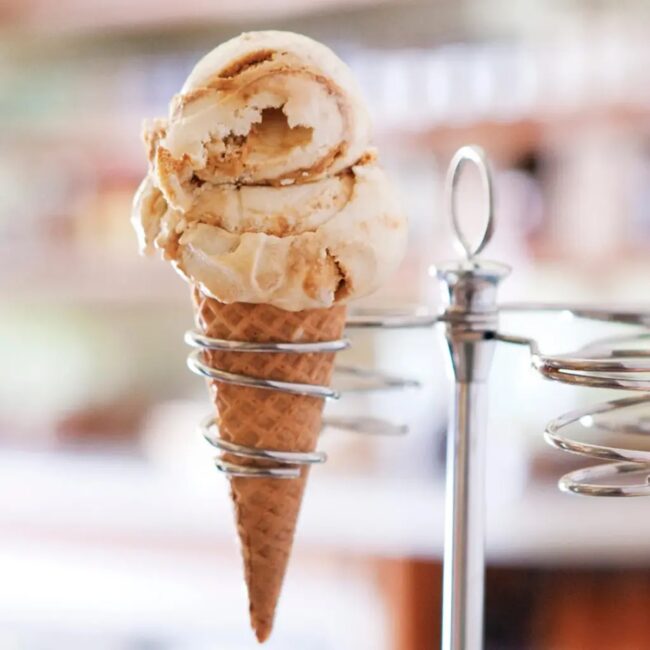 Caramel Swirl Ice Cream