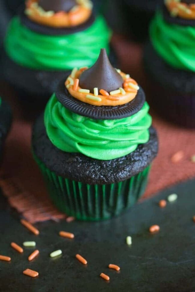 Witch Hat Cupcakes