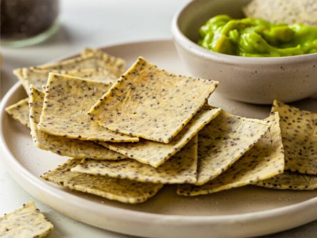 Chia Seed Crackers