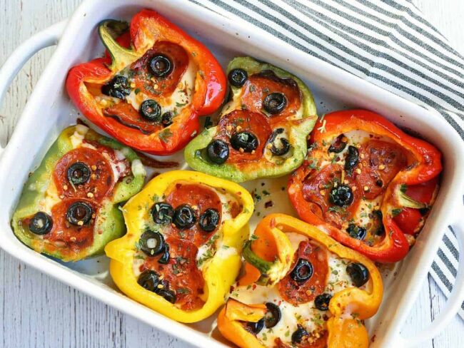 Bell Pepper Pizza