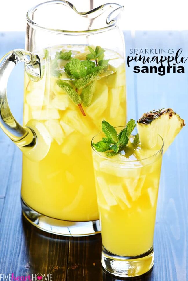 Tropical Pineapple Sangria
