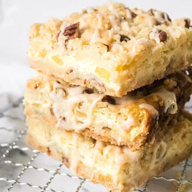 Pineapple Cream Cheese Bars